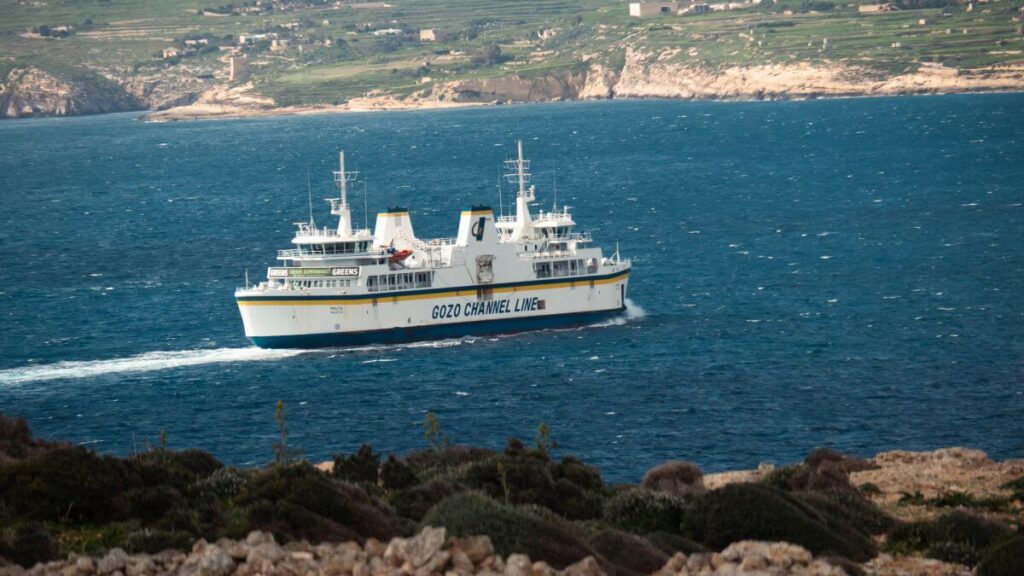 Malta boat Gozo